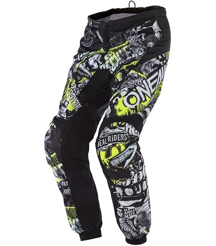 O'Neal Maillot d'attaque Element Youth (noir/Hi-Viz, L