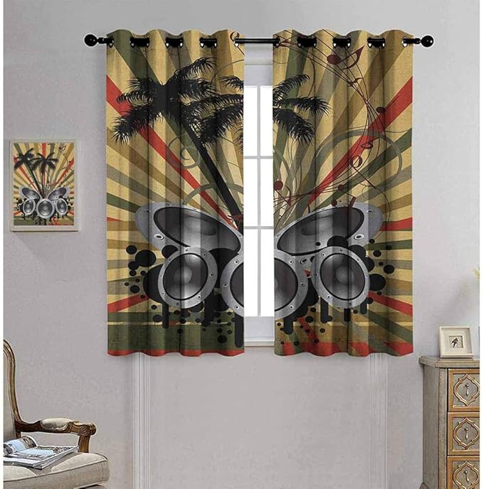 Cortinas modernas con aislamiento térmico de ahorro de energía