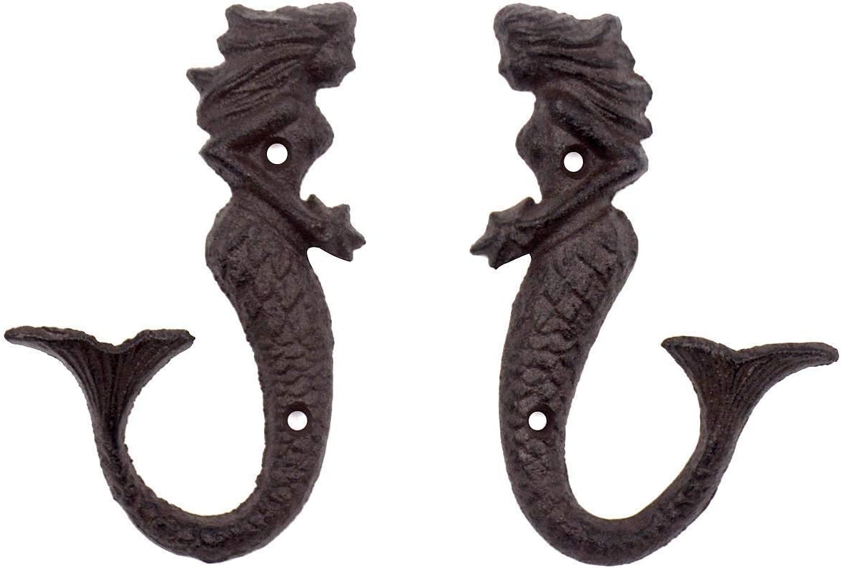 Best Cast Iron Mermaid Coat Rack