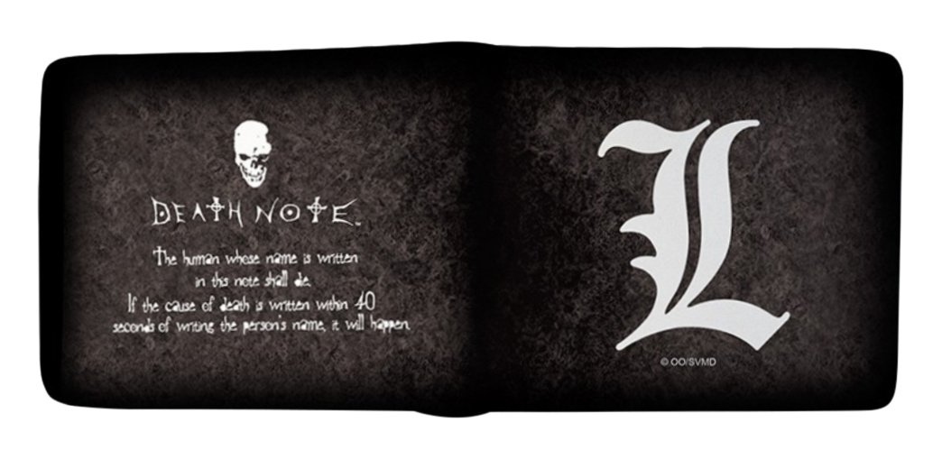 ABYSTYLE Death Note L Symbol Vinyl Wallet