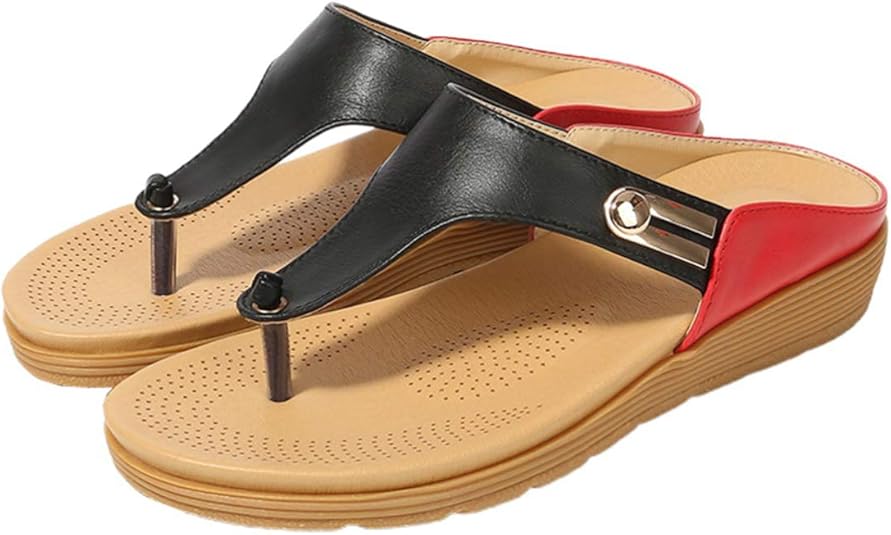 Holibanna Breathable Beach Thick Sole FlipFlops Simple Sandal Summer