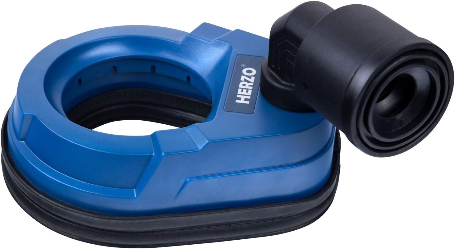 HERZO 85mm Hammer Dust Shroud,Max Core Drill Dust Removal System for