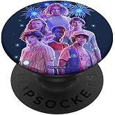 Stranger Things Group Shot Fireworks PopSockets Adhesive PopGrip