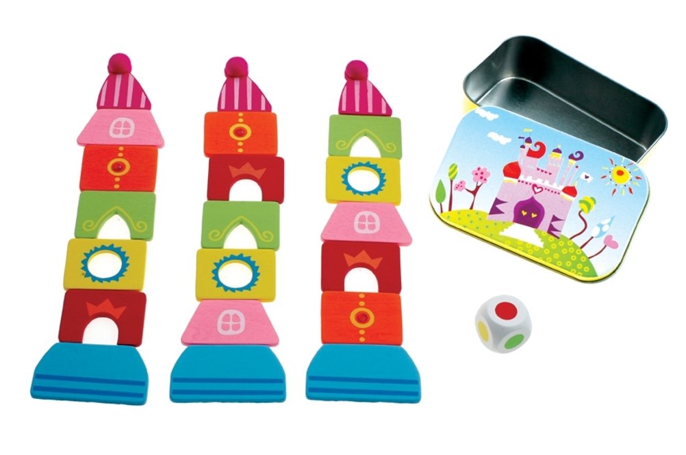 Inware 22174 Kit Small Castle Castle Game in a Metal Box