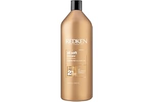 Redken All Soft Shampoo and Conditioner Set, For Dry/Brittle Hair, Moisturizes & Provides Intense Softness and Shine, With Ar