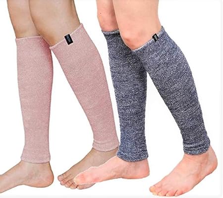 Amazon Mite シルク ふくらはぎ 専用 ミーテ 軽やか シルクコットン 2足セット ダスティピンク デニム 洗替えセット 長さ 40cm こむらがえり むくみ 足の冷え 蒸れない 肌に優しい 締め付けない ずり落ちない 冬 防寒 男性用 女性用 ミーテ 着圧ソックス