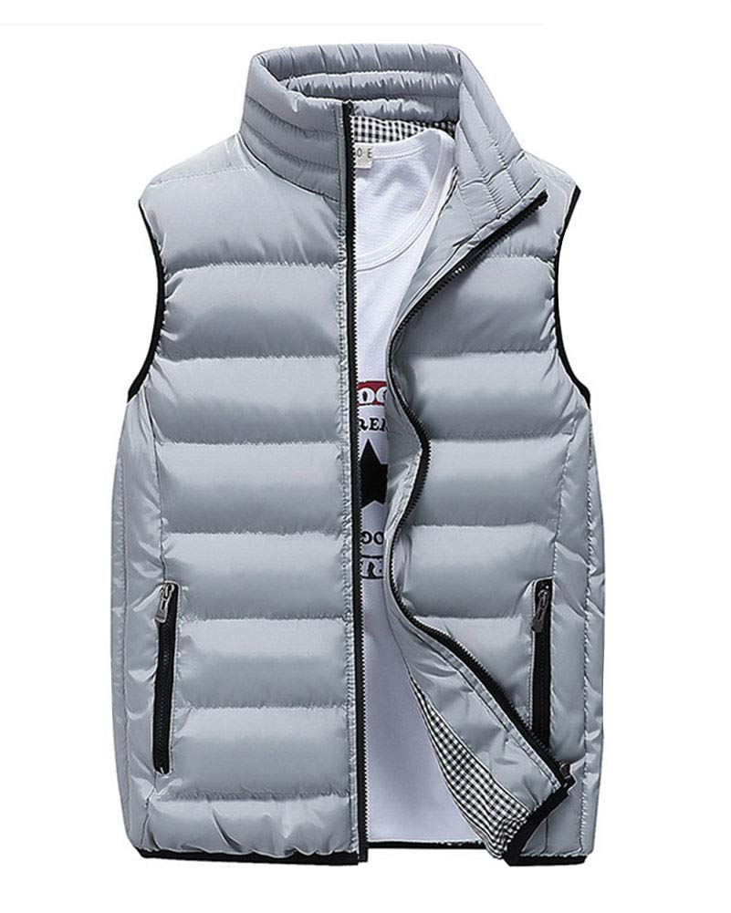 Senza Maniche Giacca Smanicata Moto Gilet Multitasche Uomo Gilet