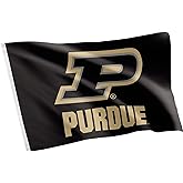 Desert Cactus Purdue University PU Flag - 3 x 5 Feet Boilermakers Banner, Indoor/Outdoor Durable Fabric, 100% Polyester Design (Style J)