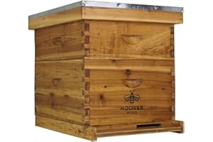 Hoover Hives The Original Fully Assembled Bees Wax Coated 10 Frame Langstroth Beehive