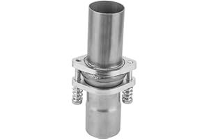 2 Bolt Exhaust Flange Repair,Exhaust Flange Bolts Quick Fix Exhaust Flange Spring Bolt Repair Pipe Kit Quick Fix 2.25in ID to