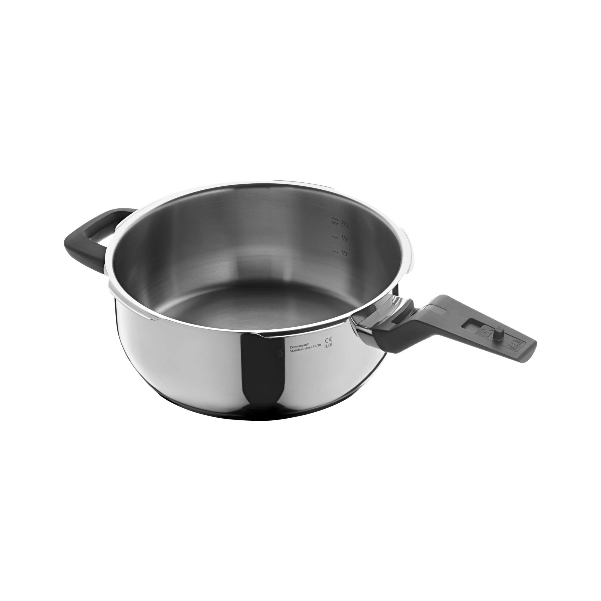 WMF Perfect Premium Quick Frying Pan 3 L without Lid Steam Pot 22 cm Polished Cromargan Stainless Steel Induction