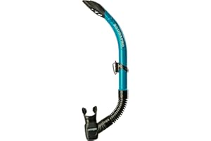 SCUBAPRO Escape Semi-Dry Snorkel, with Purge Valve and Splashguard Barrel-Top Design
