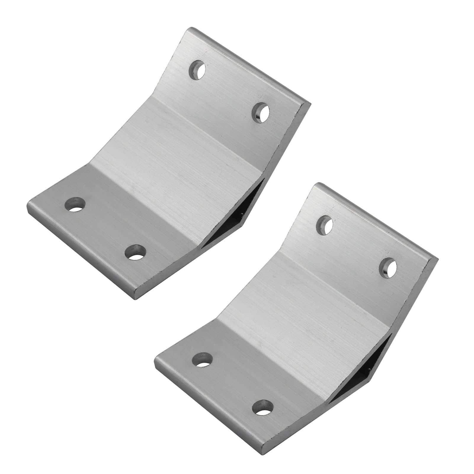 (2 Pieces) 8080 Series 135 Degree Angle Corner Brackets Connectors Joint Corner Braces for Aluminum Extrusion Profile
