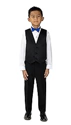 Spring Notion Big Boys' Modern Fit Tuxedo Set, No