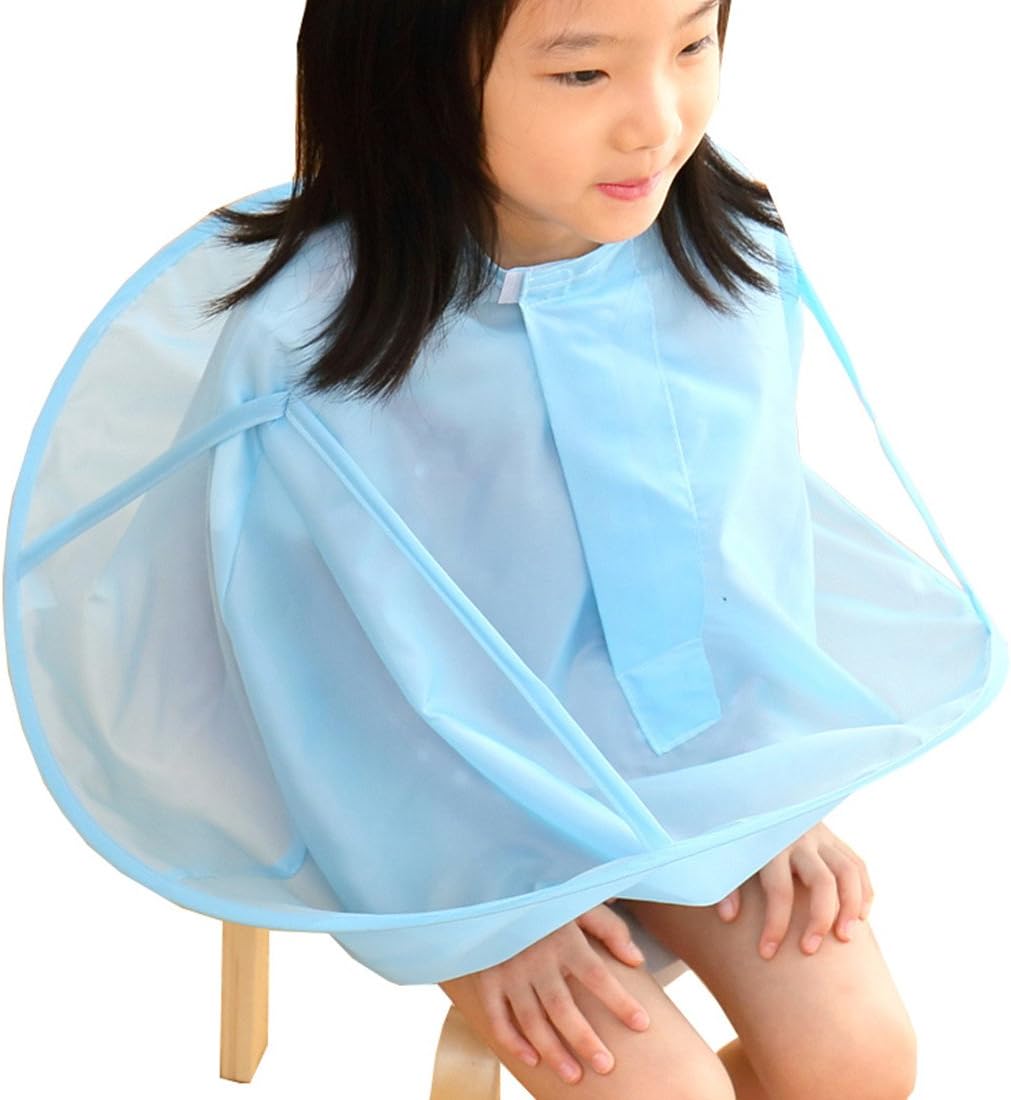 Children Haircut Catcher Apron Cape Hairdresser Barber Haircut Umbrella for Kids