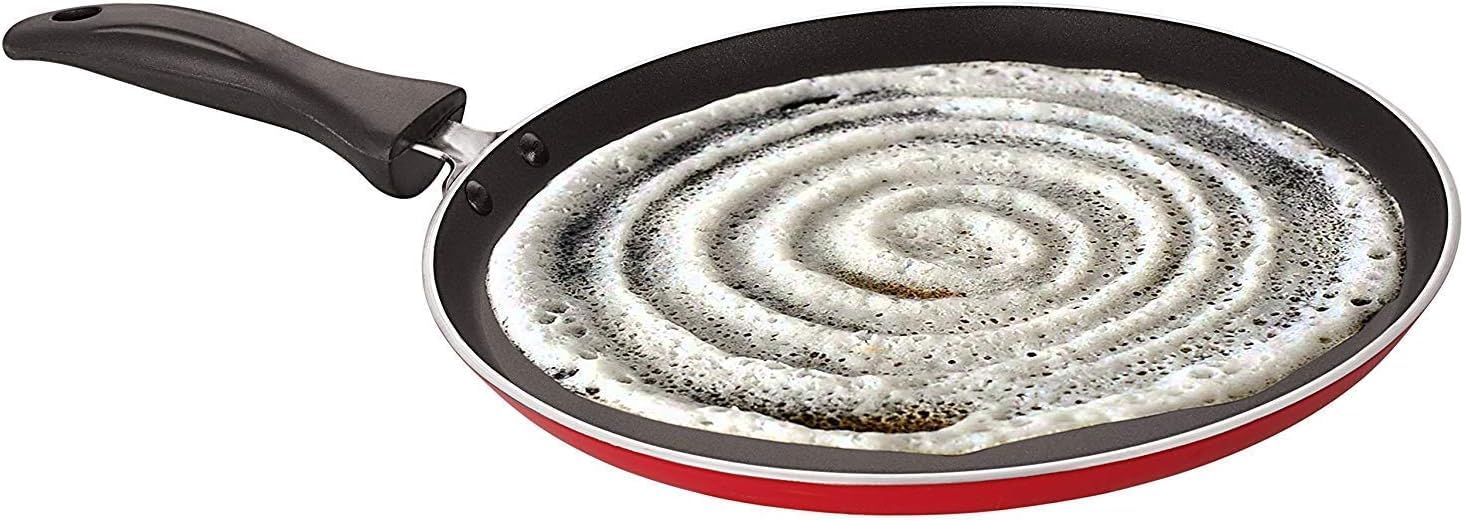 Dosa Pan 275mm, 2.4 mm Thickness,Dosa Pan Cookware,Non Stick Dosa Tawa, Dosa Pan Indian, Dosa Pan Non Stick,Round Griddle, Flat Tava Griddle,Nonstick Omelet Fry Pan,Frying Pan,Non-stick Chef Pan