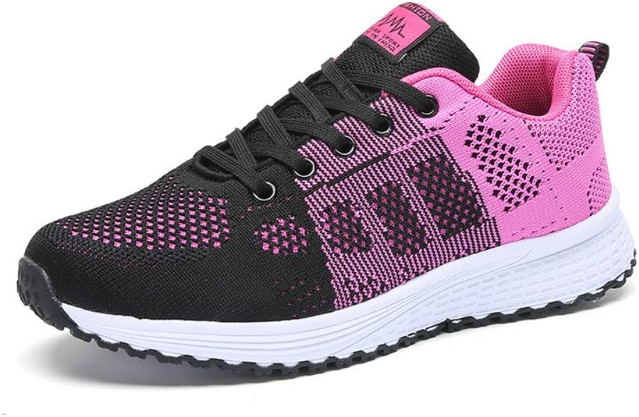 JUMPSTUDIOS Women's Fashion Lightweight Breathable Sports Shoes Casual Mesh Athletic Sneakers Walking Shoes
