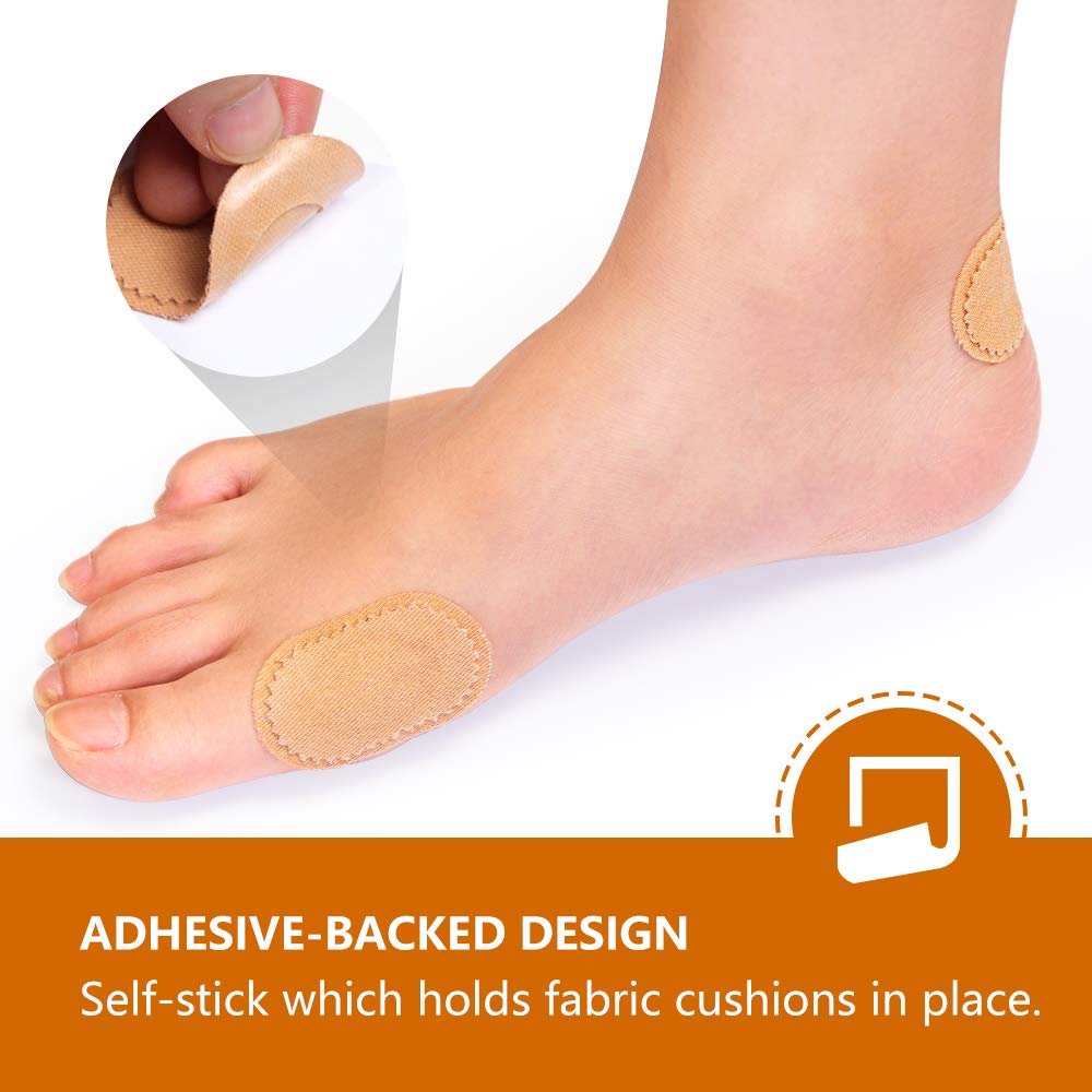 Kimihome Bunion Cushion Pads,24 Count Bunion Foot Protectors for Feet (Latex-Free), Stay in Place All Day - Strong Adhesive: Industrial & Scientific