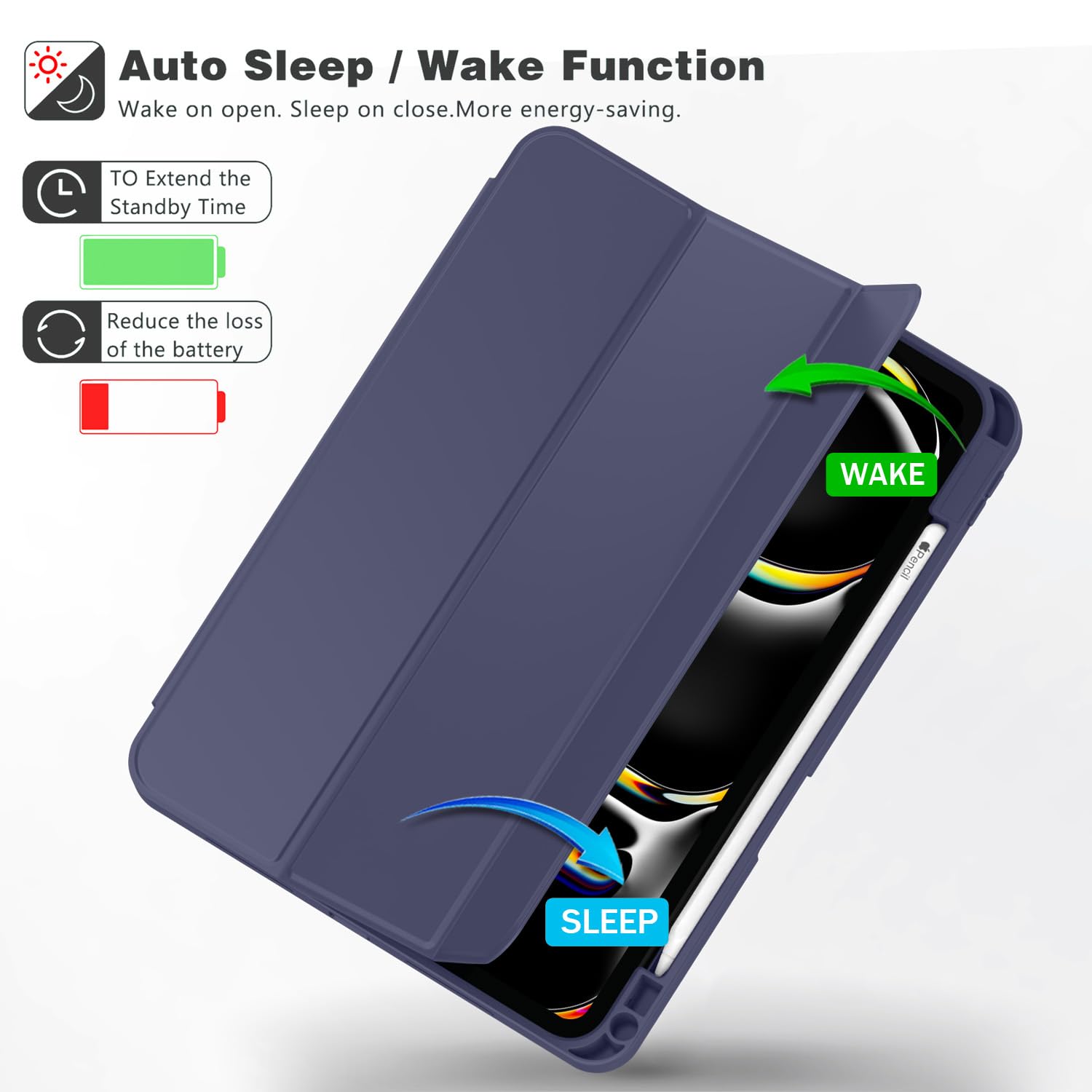 ZryXal New iPad Pro 13 Inch Case M4