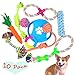 FIRIK Dog Rope Toys 10 Set Pack Variety Pet Toy for Medium to Small Doggie