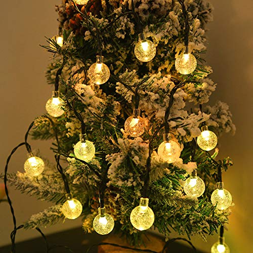 SUPSOO Solar String Light 20ft 40 LED Crystal Ball Waterproof String Lights Solar Powered Lighting for 8 Modes Lighting… 7 SUPSOO Solar String Light 20ft 40 LED Crystal Ball Waterproof String Lights Solar Powered Lighting for 8 Modes Lighting… - Image 6