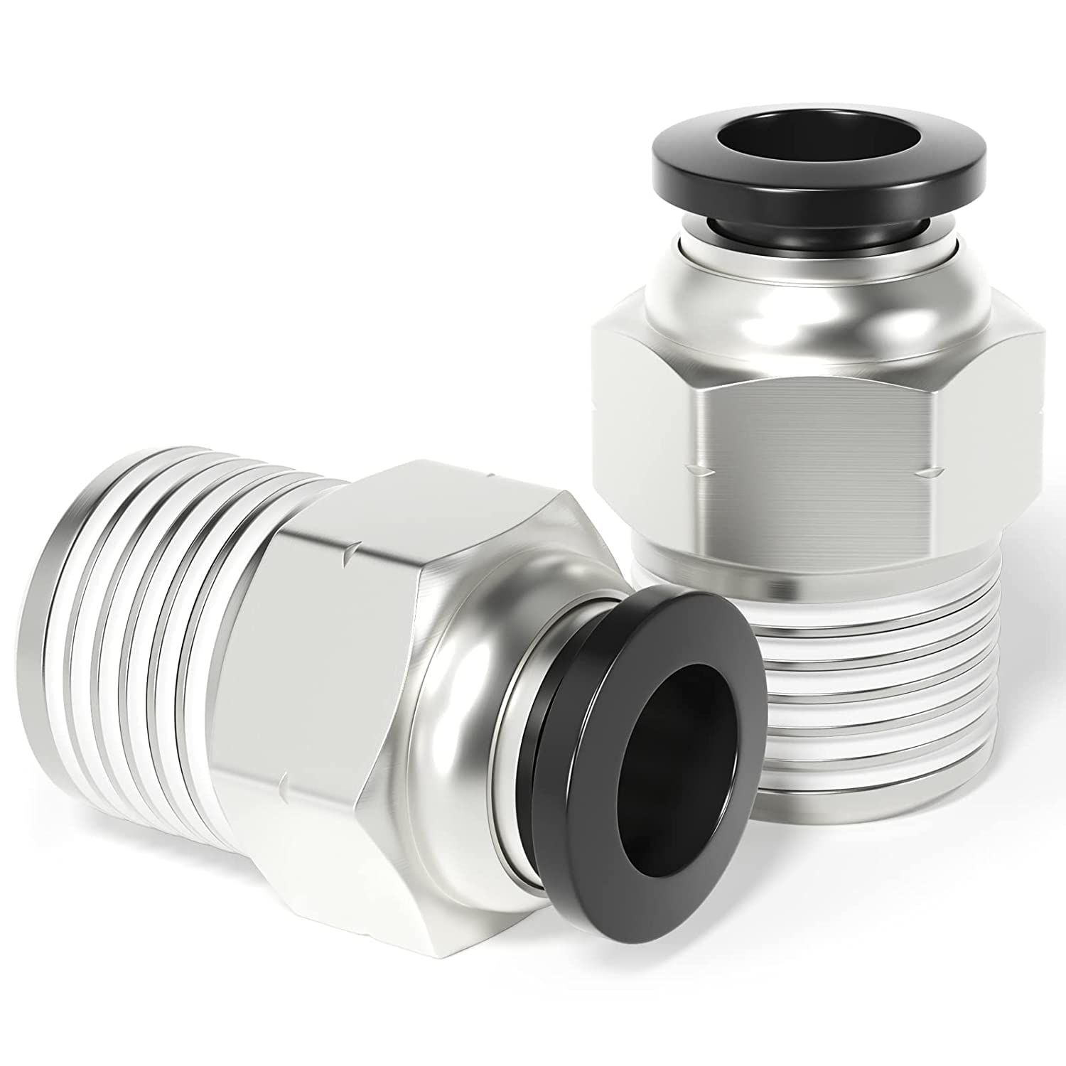 TAILONZ PNEUMATIC Male Straight 1/4 Inch Tube OD x