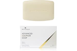 Revitale Advanced Sulphur Soap – Cleansing Bar for Blemish-Prone, Rough and Uneven Skin