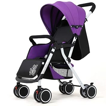 purple car seat and stroller combo