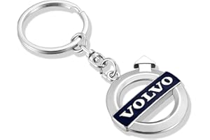 ARKOSKNIGHT Creative Car Logo Keychain for Car 3D Chrome Metal Alloy Key Chain Gifts for Women and Men Keyring Universal Size