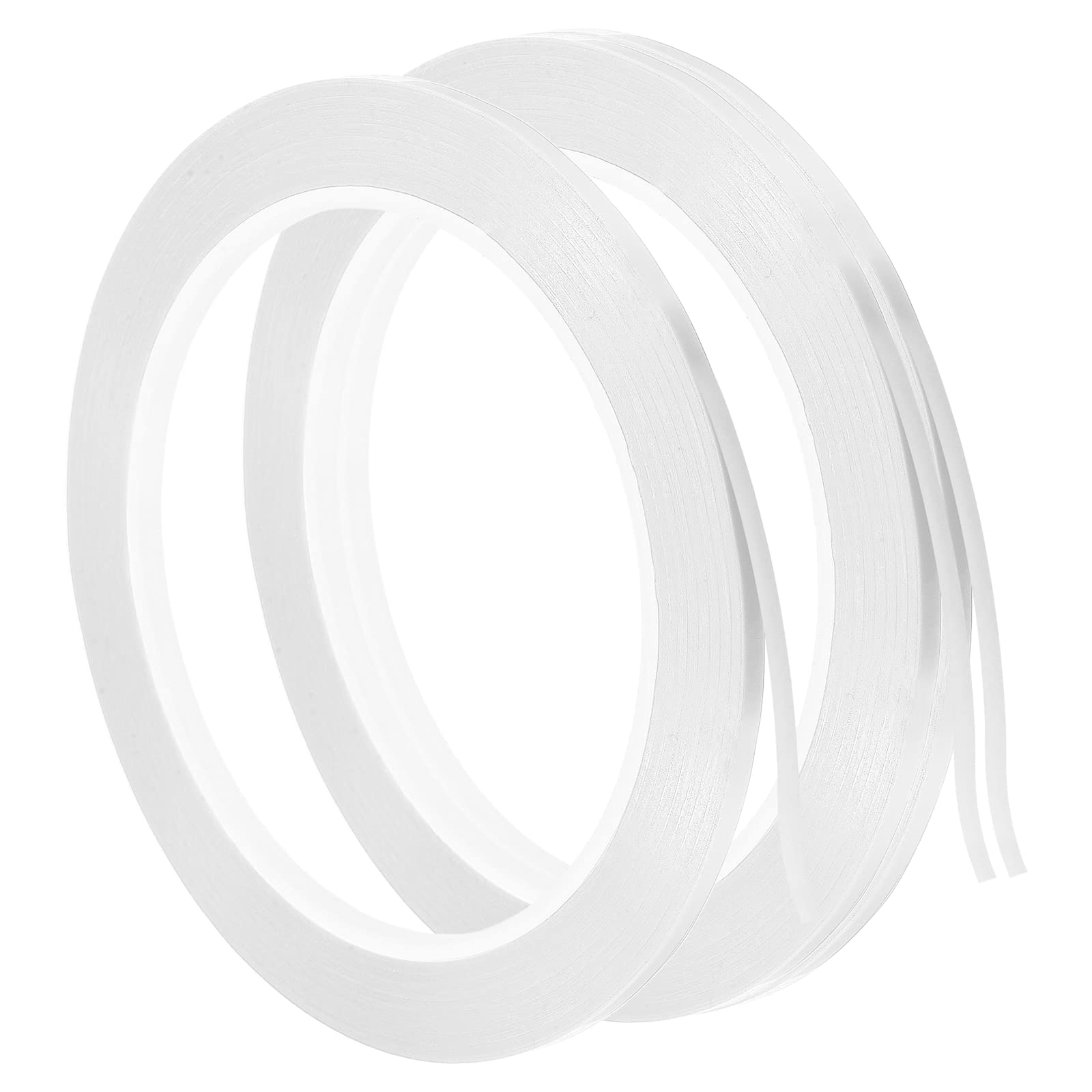 PATIKIL Whiteboard Tape 3mm X 66m, 3 Pack Thin Dry Erase Tape for Graphic Chart Marking DIY Art, White