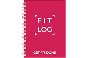 Cossac Undated Fitness Journal & Workout Planner - Designed by Experts Gym Notebook, Workout Tracker,Exercise Log Book for Men Women