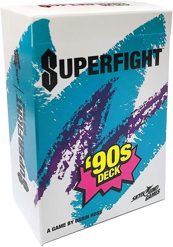 Superfight 90s Deck: 100 Nineties Themed Cards for The Game of Absurd Arguments, Ages 8 and Up