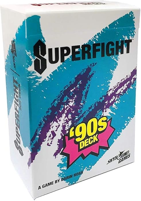 Superfight 90s Deck: 100 Nineties Themed Cards for The Game of Absurd Arguments, Ages 8 and Up