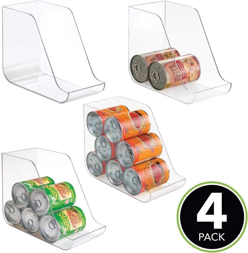 Contenedores de plástico ideales para los armarios o frigorífico