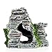 Delight eShop Mountain View Aquarium Rock Cave Tree Bridge Fish Tank Ornament Rockery Decor