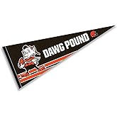 Cleveland Browns Dawg Pound Pennant Banner Flag