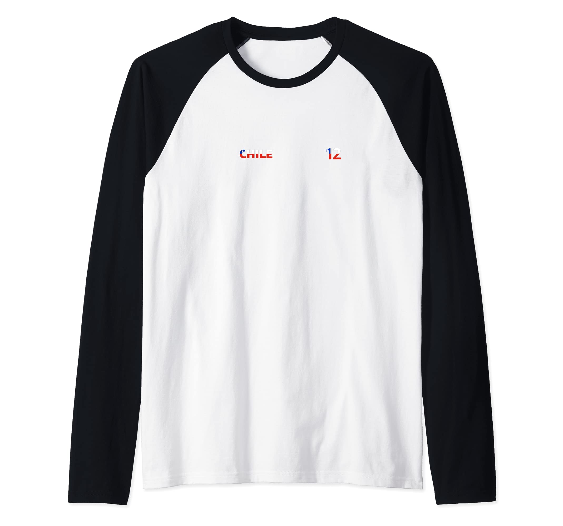 Flag Chile Raglan Baseball Tee
