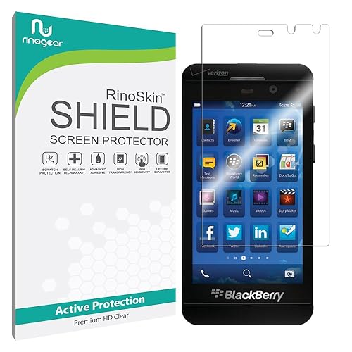 RinoGear Screen Protector Designed for BlackBerry Z10 Screen
