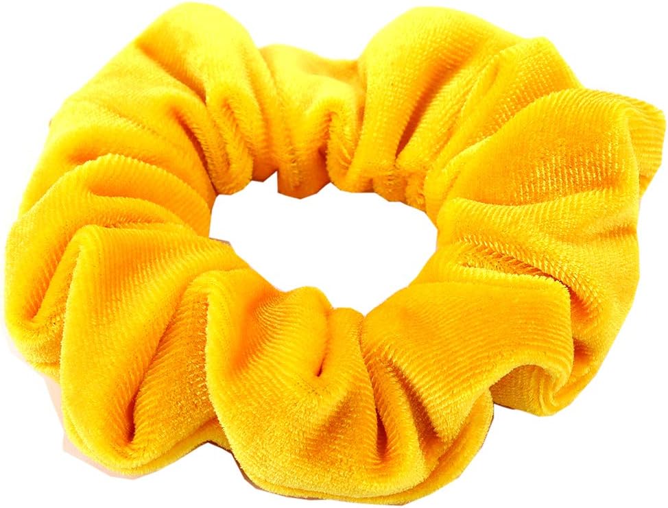 8 Pcs Hair Scrunchies Velvet Elastic Hair Bands Scrunchy Hair Ties Ropes Scrunchie for Women or Girls Hair Accessories - 8 Assorted Colors Scrunchies