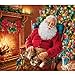 Mobicus 5D DIY Diamond Painting by Number Kits，Sleeping Santa Claus(16X12inch/40X30CM)