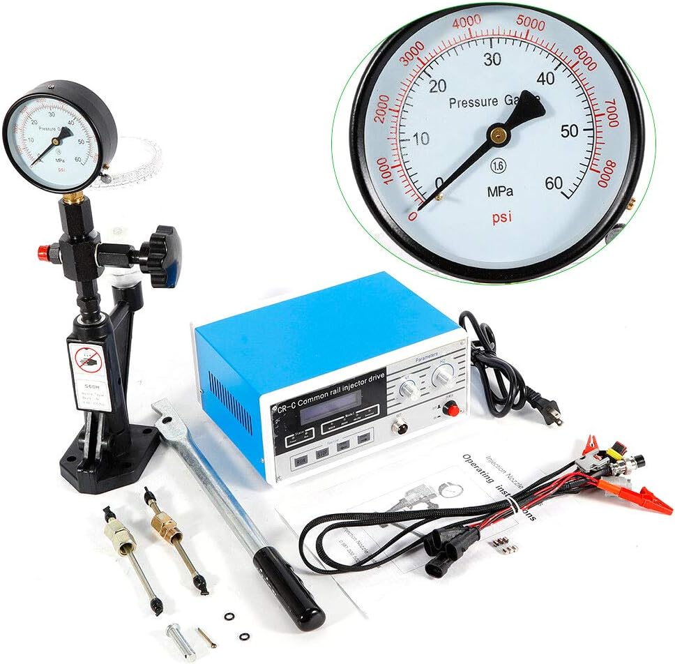 Common Rail Injector Tester Kit, CRC Multifunction Diesel Common Rail