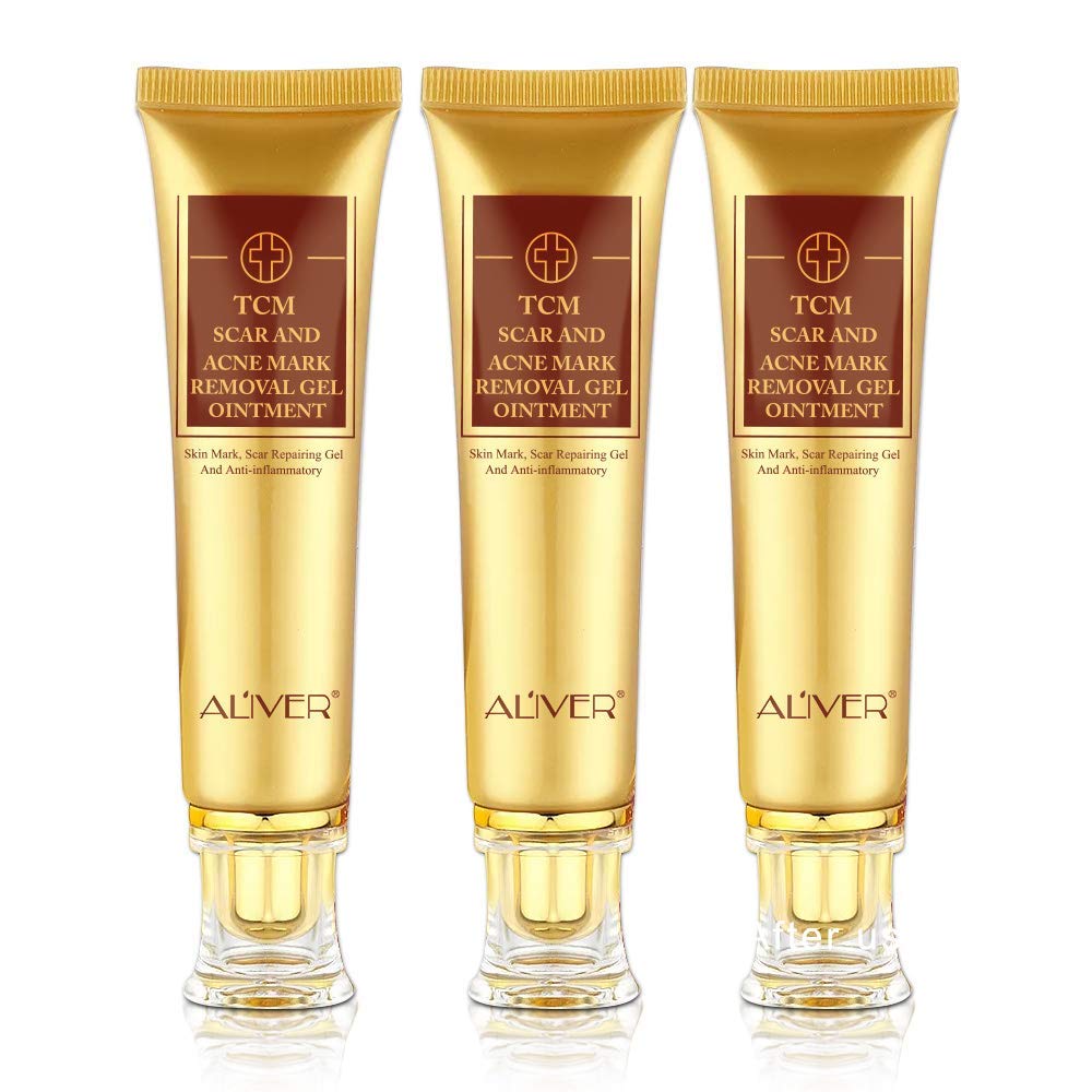 TCM Scar Cream 3 pcs,IFUDOIT Acne Scar Removal Cream,Scar Gel for Face and Body, Effectively Repair Old Scars/Bs/Cuts/Stretch Marks/Acne Spots/Skin Redness/Swelling
