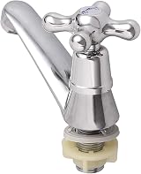 Bohaner Chrome Basin Taps Pair Hot Cold Lever Mixer view 3