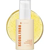 K-SECRET SEOUL 1988 Niacinamide Glow Serum – Formulated with 15% Niacinamide and Yuja | Hydrating Facial Serum for Dark Spots, Uneven Skin Tone | Korean Skincare, 30ml / 1.01 fl oz