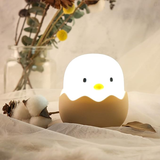 Yissvic Nachtlicht Kind Baby Nachtlampe LED Nachtleuchte mit Touch Schalter (Verpackung MEHRWEG)