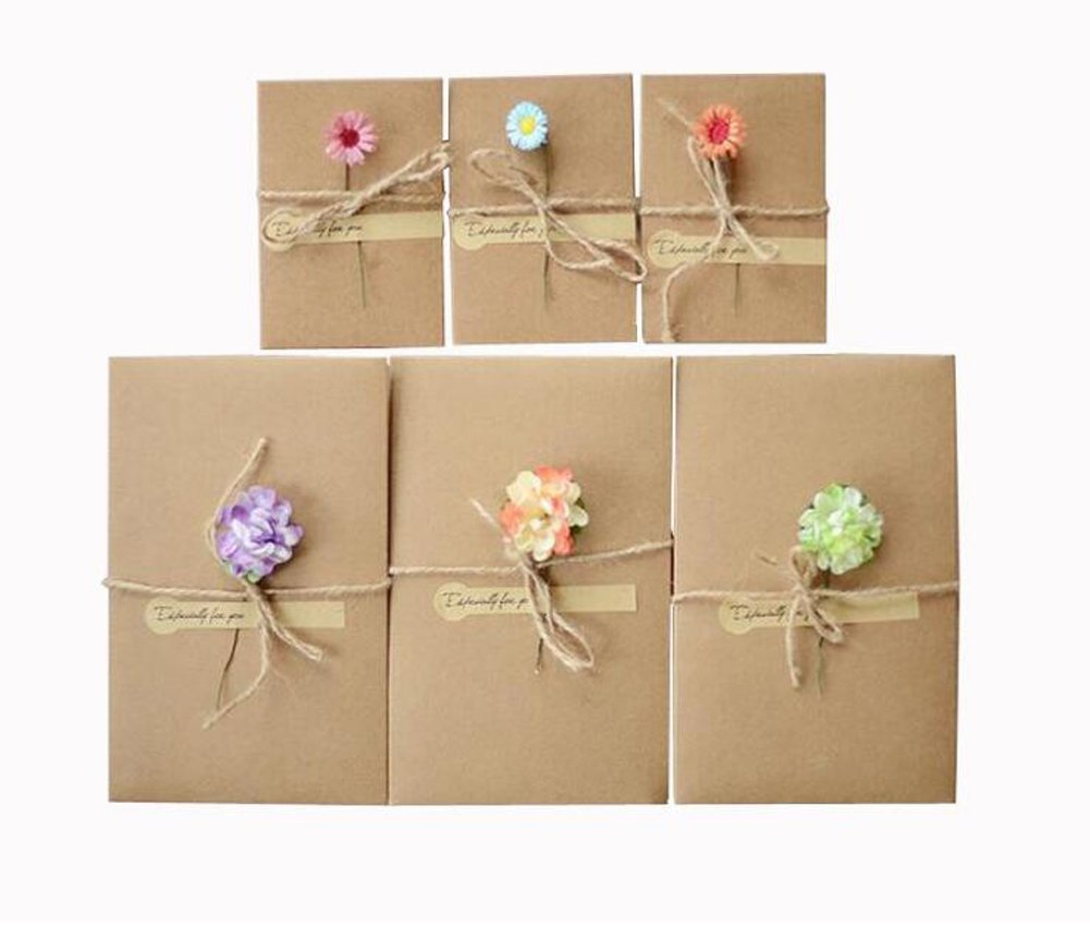 Amazoncom 5 Sets 433x688 Brown Kraft Paper Diy Dried