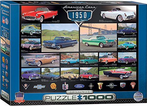 EuroGraphics 1950's Cruisin' Classics Jigsaw Puzzle (1000-Piece)