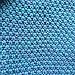 Kpblis Knitted Mermaid Tail 71-Inch–by–35-Inch Blanket Sky Blue