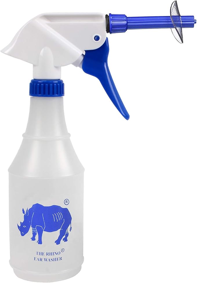 Amazon Com Rhino Ear Washer Bottle System By Doctor Easy Health Personal Care