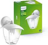 Philips MyGarden Creek Outdoor Wall Light White 60W E27